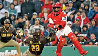 MLB Capsules: Laureano lifts Padres to win against Red Sox