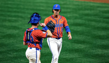 Florida baseball team opens the broom closet at FSU for the 8th time, 4-3