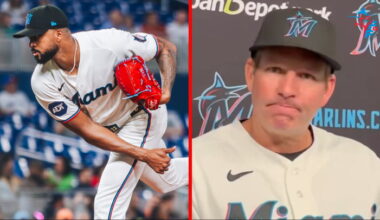 'It did not work out': Clayton McCullough removes Sandy Alcantara in the 9th, bullpen blows it - Miami Marlins Videos