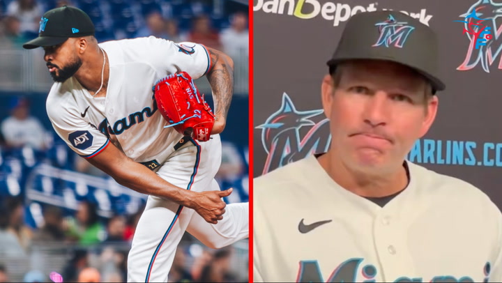 'It did not work out': Clayton McCullough removes Sandy Alcantara in the 9th, bullpen blows it - Miami Marlins Videos