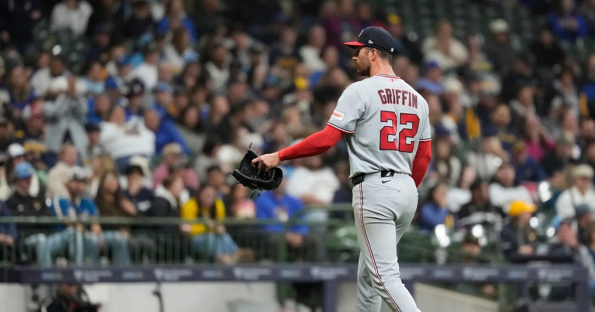 Washington Nationals get strong outing from Griffin, hold off late Milwaukee Brewers rally to win
