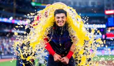 Valenzuela smashes his first MLB homer as the Blue Jays trounce the Twins