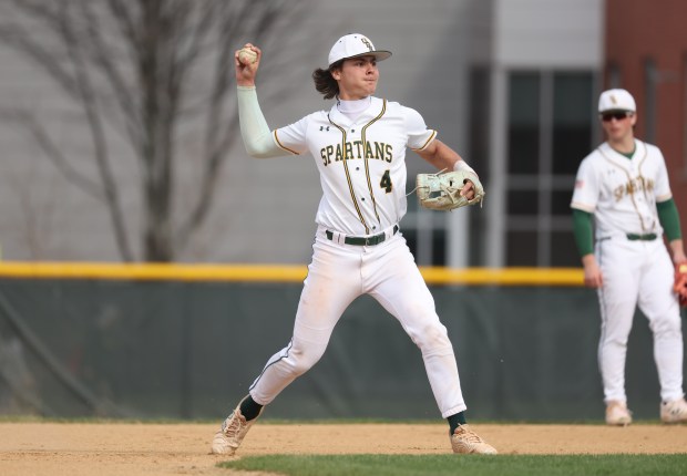Glenbrook North shortstop Ethan Bass