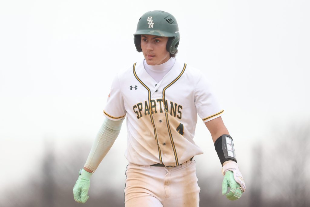 MLB draft prospect Ethan Bass gets tips from Jason Kipnis