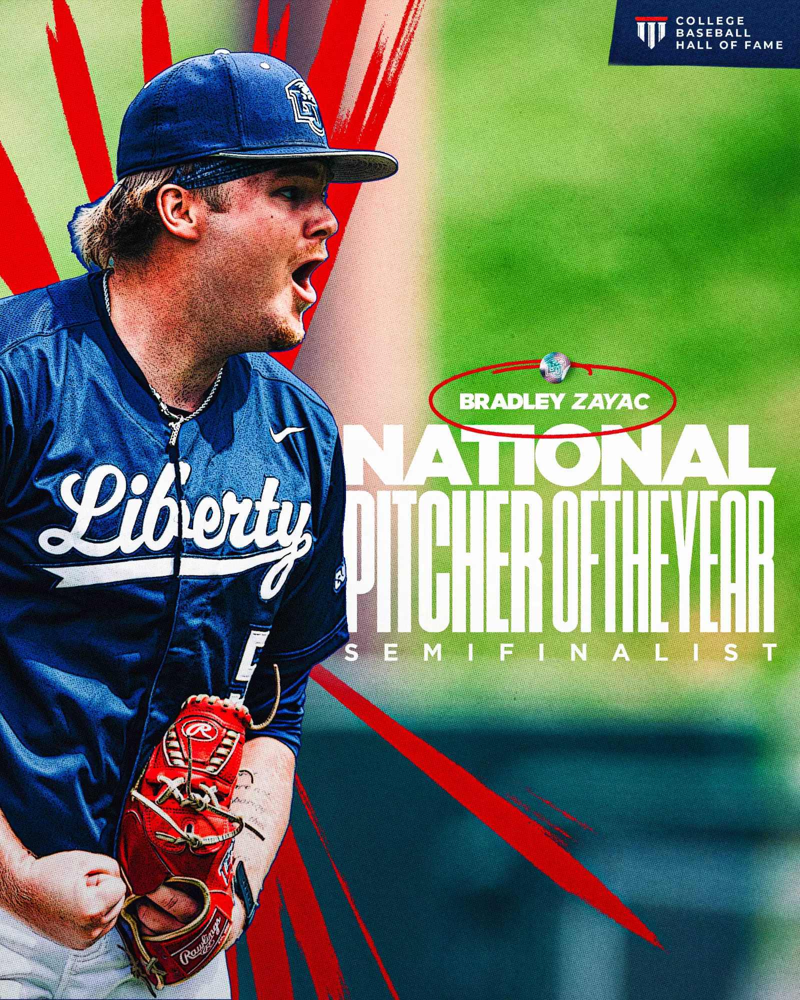 Baseball - Bradley Zayac NPOY Semifinalist Graphic