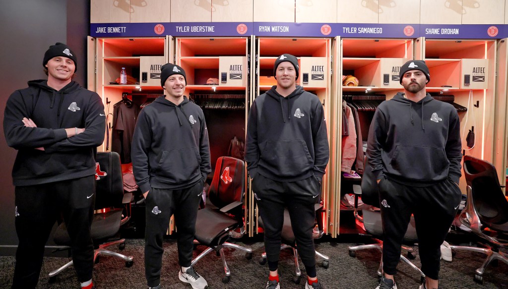 Red Sox rookie strikes out three in emotional MLB debut