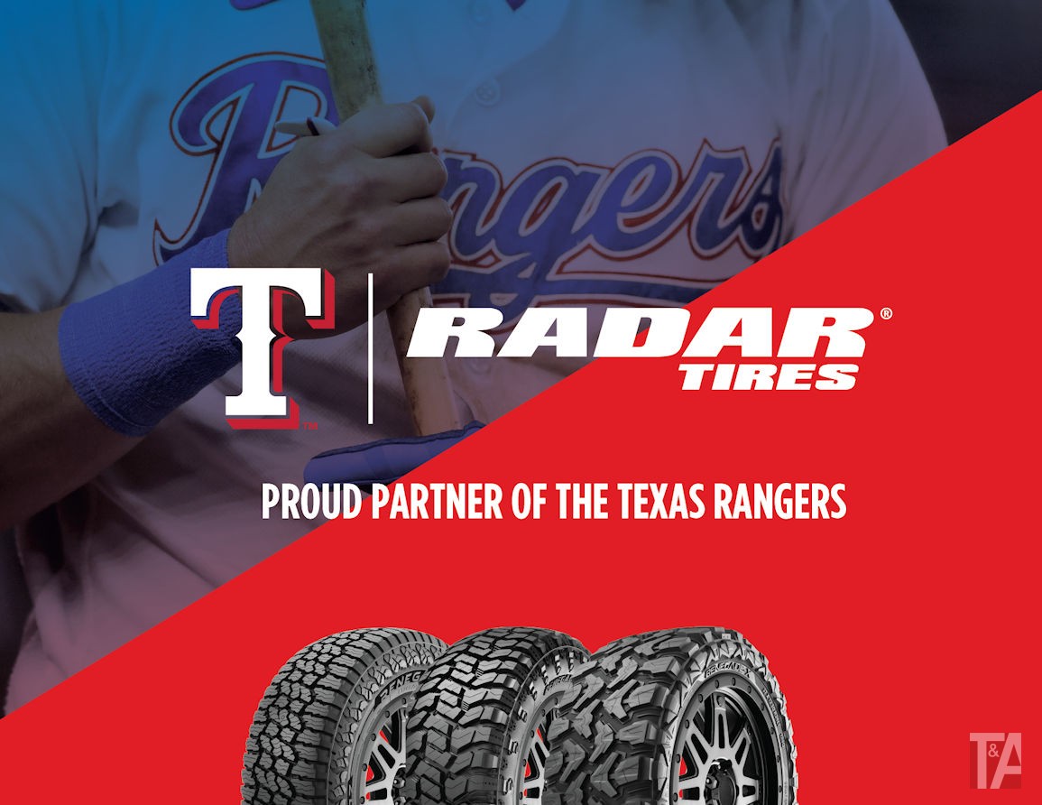 Baseball – Radar Tyres partners with Texas Rangers