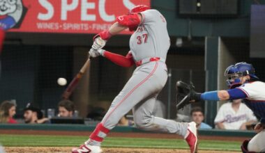 Texas Rangers Reds Tyler Stephenson Chris Martin