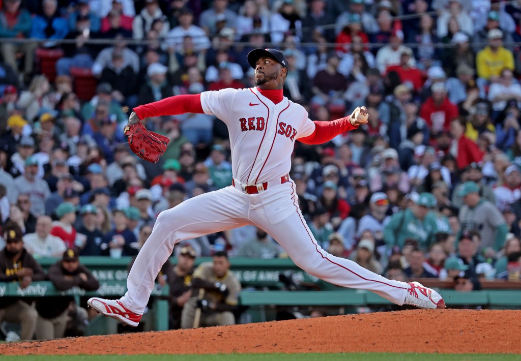 Padres rally against Aroldis Chapman in ninth as Red Sox lose