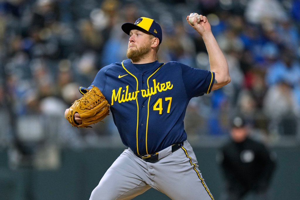 Brewers pitcher Jared Koenig placed on 15-day injured list with left UCL sprain