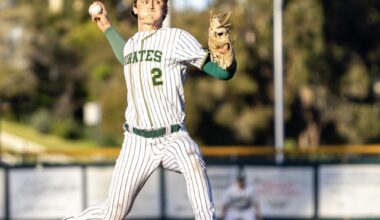 Harbor’s first-year starting pitcher Joey Raffo commits to NCAA D-I UC Davis