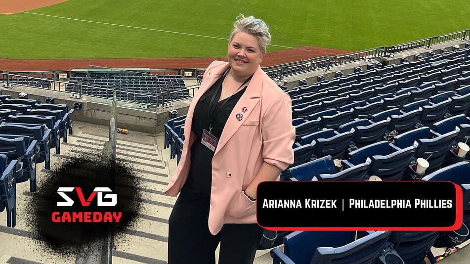 SVG GameDay, Ep. 11: Philadelphia Phillies’ Arianna Krizek – Baseball at the Bank – Sports Video Group