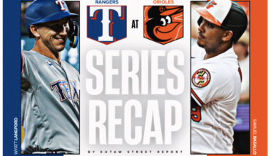 Bats Come Alive as O's Salvage One from TEX