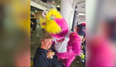 Cleveland Baseball fan home opener streak