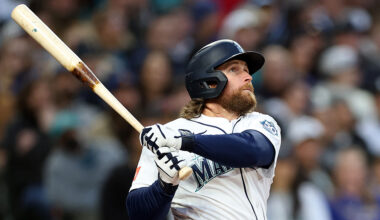 Seattle Mariners Brendan Donovan home run Cleveland Guardians opening day 2026...