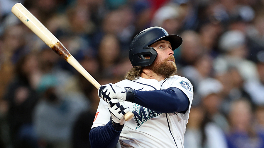 Seattle Mariners Brendan Donovan home run Cleveland Guardians opening day 2026...