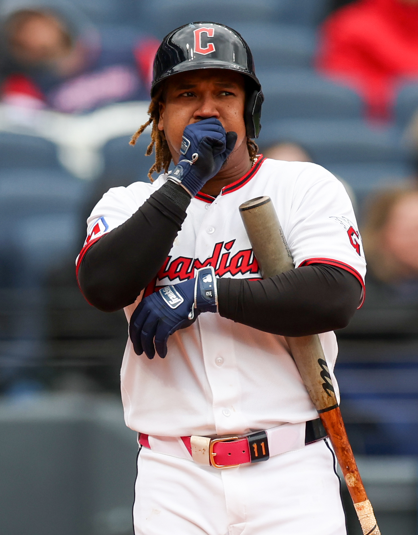 Photos from Guardians vs. Cubs, April 5, 2026. (Tim Phillis...