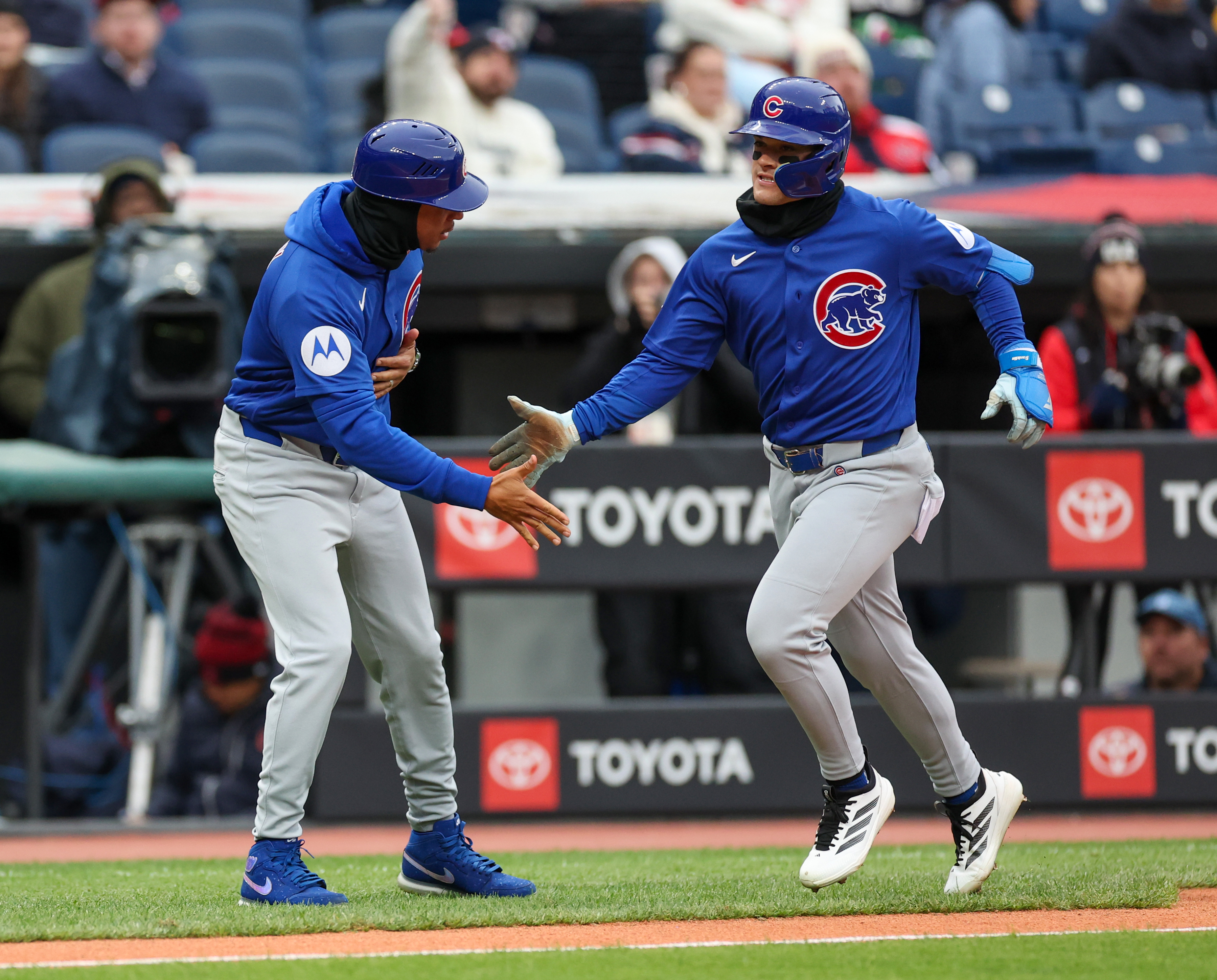 Photos from Guardians vs. Cubs, April 5, 2026. (Tim Phillis...