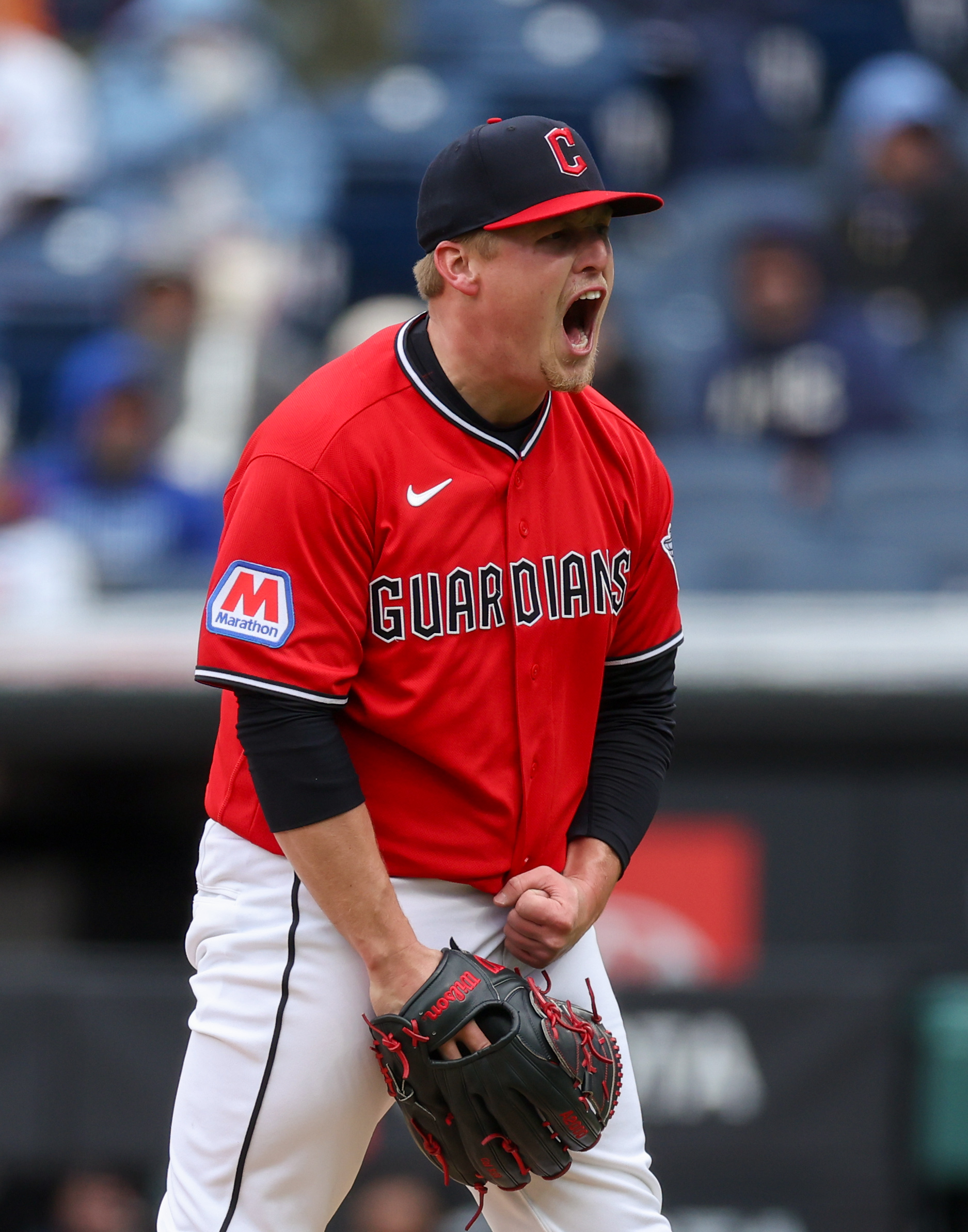 Photos from Guardians vs. Cubs, April 5, 2026. (Tim Phillis...