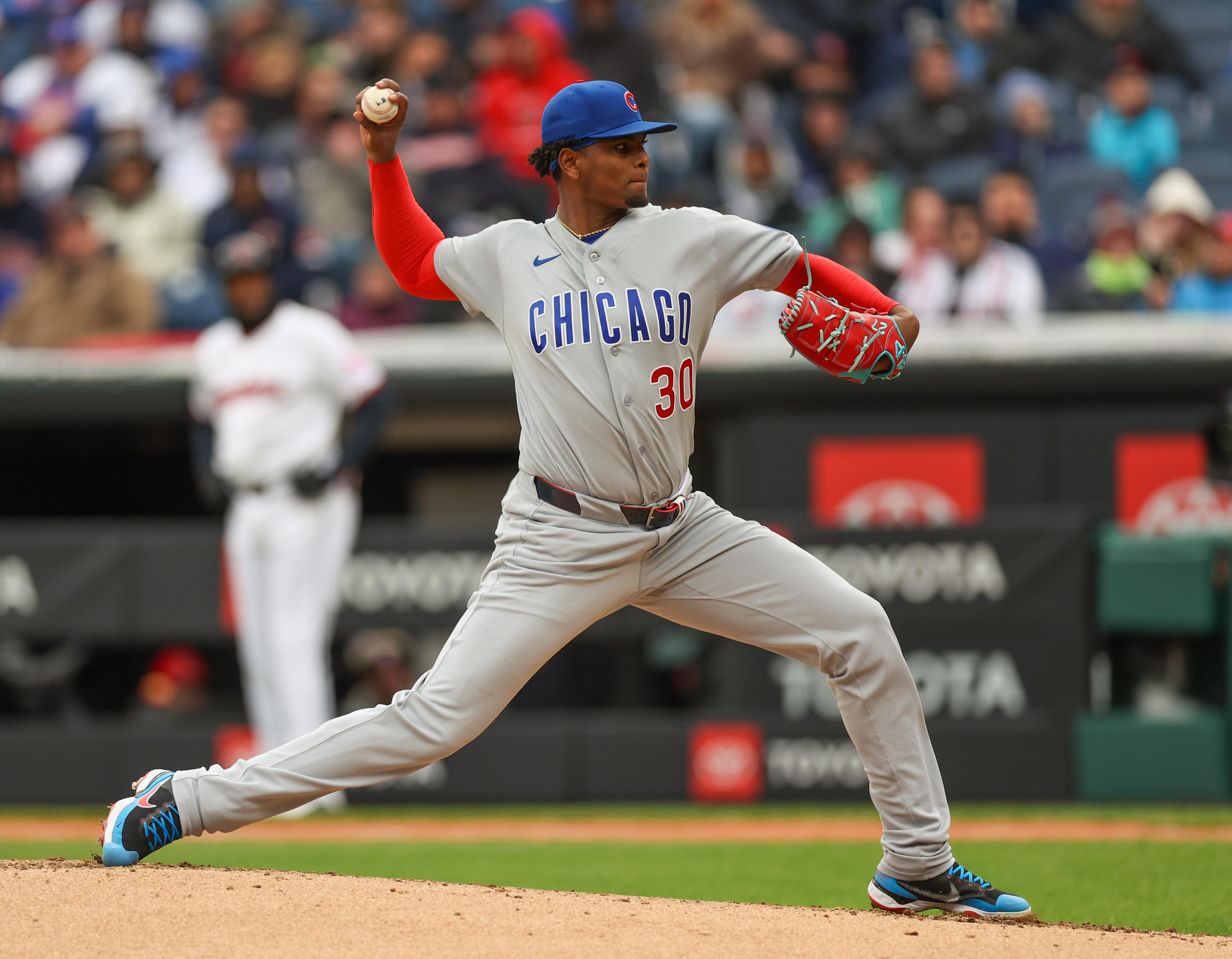 Photos from Guardians vs. Cubs, April 5, 2026. (Tim Phillis...