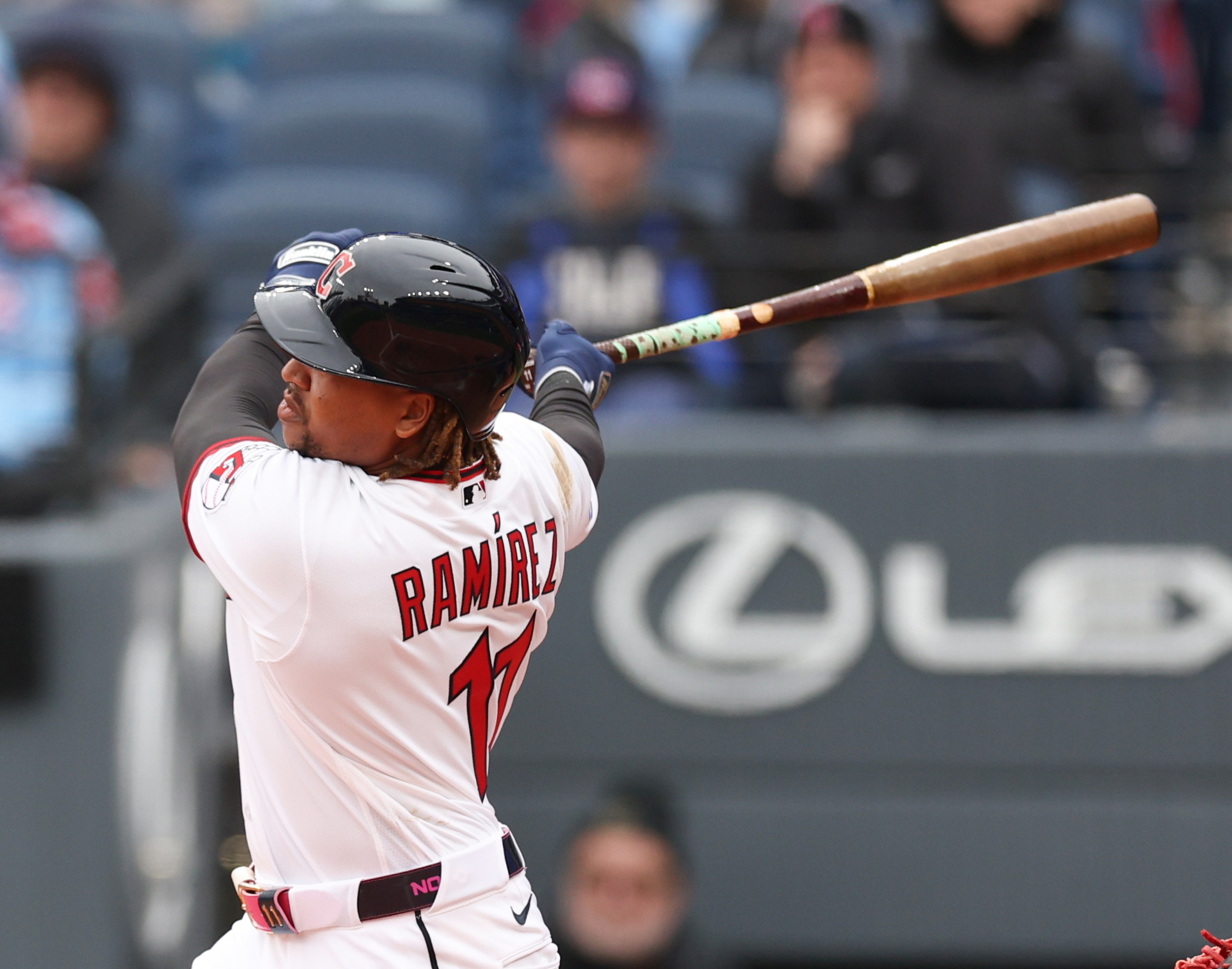 Photos from Guardians vs. Cubs, April 5, 2026. (Tim Phillis...