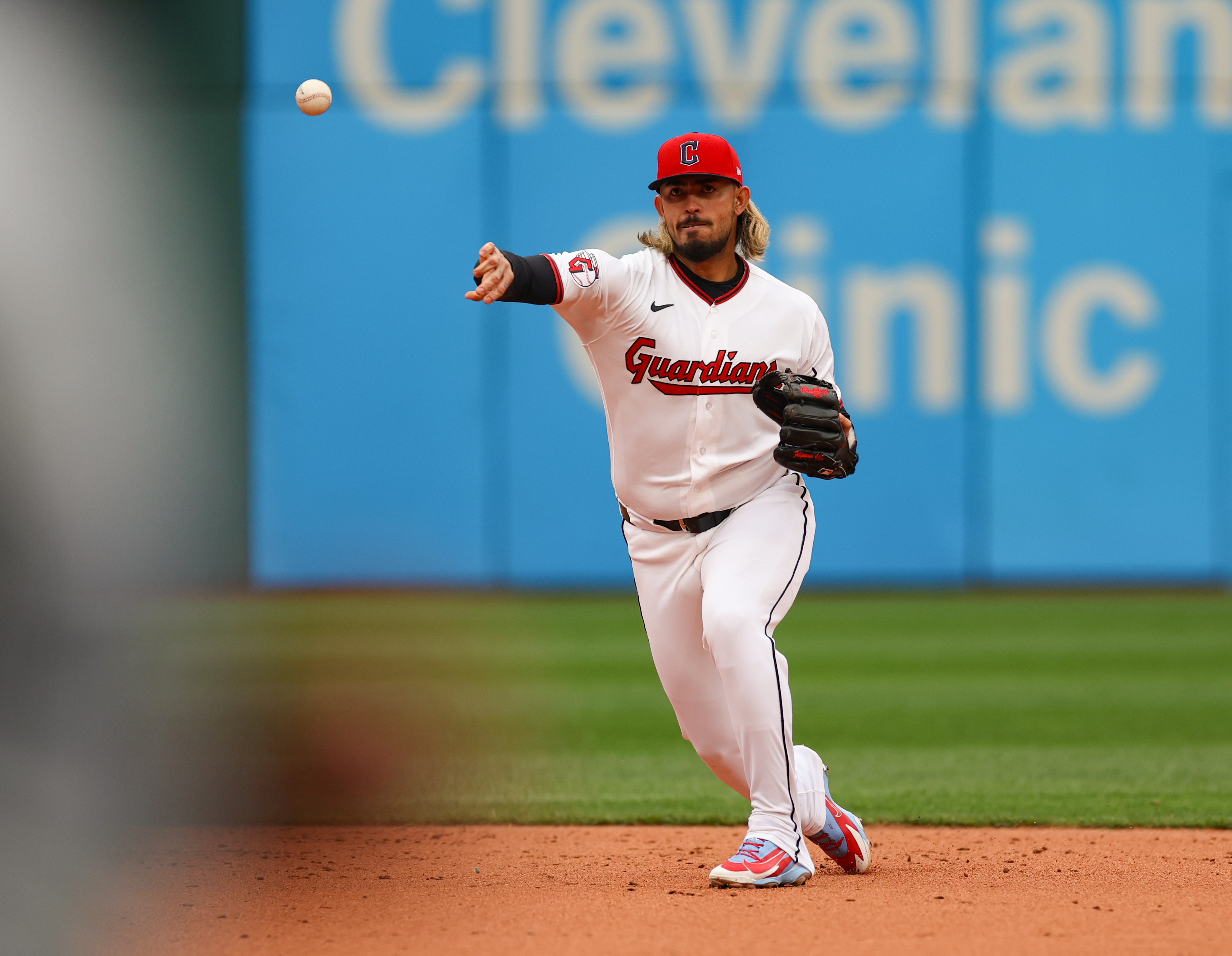 Photos from Guardians vs. Cubs, April 5, 2026. (Tim Phillis...