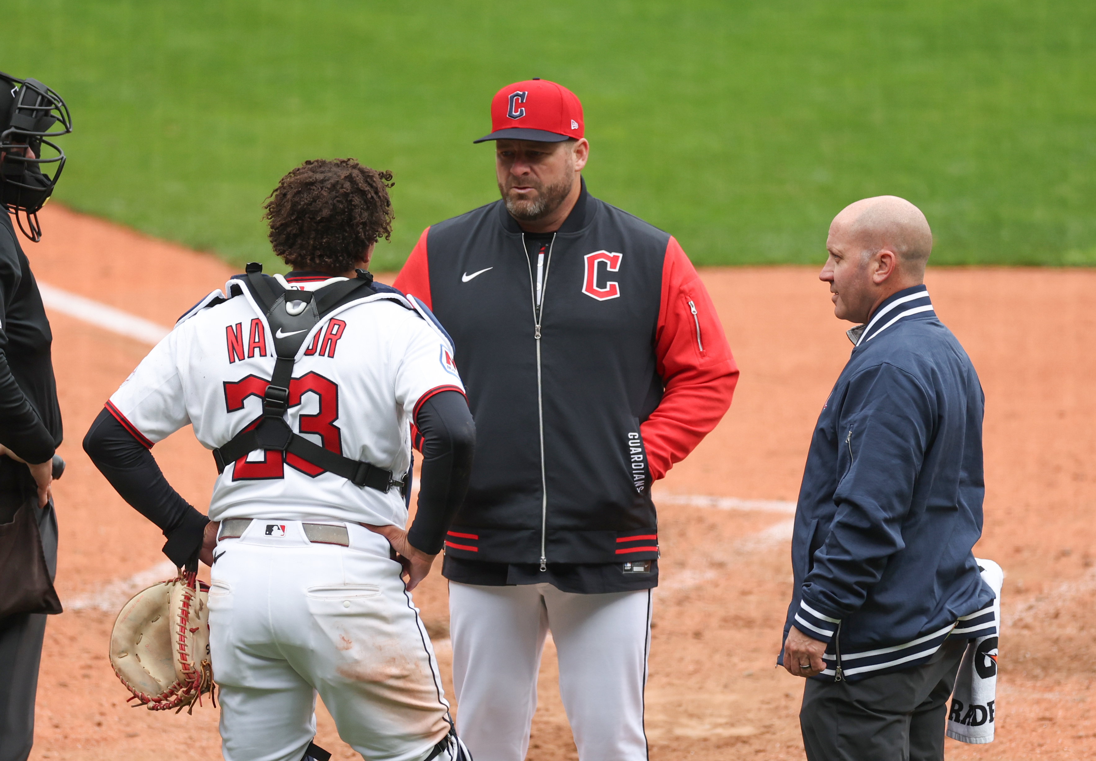 Photos from Guardians vs. Cubs, April 5, 2026. (Tim Phillis...