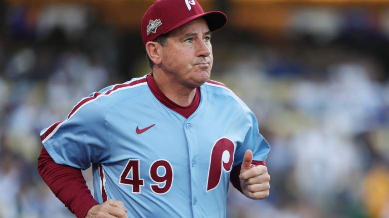 Manager Rob Thomson of the Philadelphia Phillies.