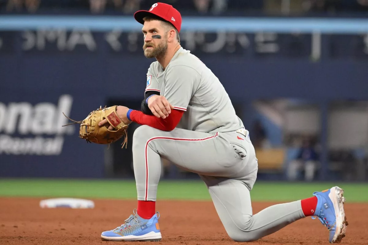 After the Phillies' season ended, signs emerged of a potential feud between Bryce Harper and team president Dave Dombrowski.