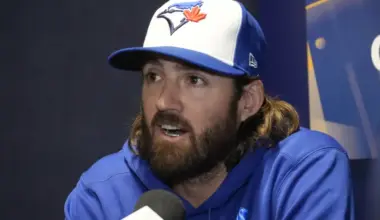 Blue Jays' Kevin Gausman nearly had the funniest fantasy football punishment image