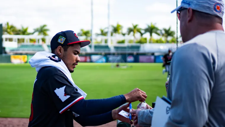 Twins’ Taj Bradley breaking out with record-setting power display on repeat   image