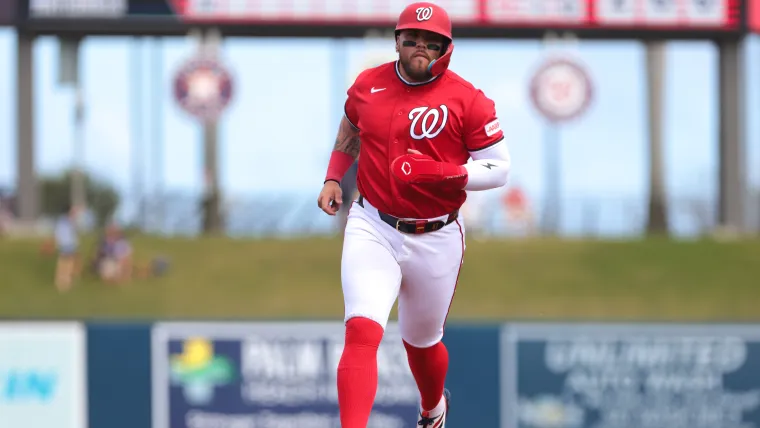 Nationals' Andres Chaparro letting hair grow on hoped-for path back to MLB image