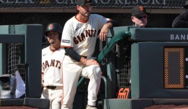 The Giants’ right-handed bench limits their pinch-hit options, and that’s OK