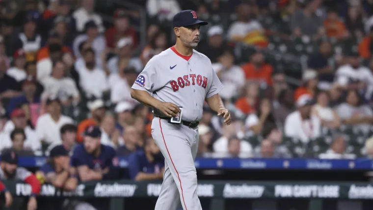 Alex Cora Reacts To Red Sox, Astros Losing Track Of Strikes image