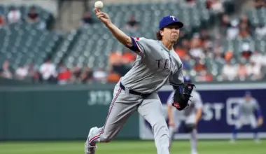 Rangers' Jacob deGrom pitched a game in a way never done in MLB history image