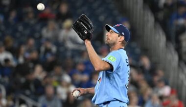 Max Scherzer conquers last year’s ghosts in ’26 season debut