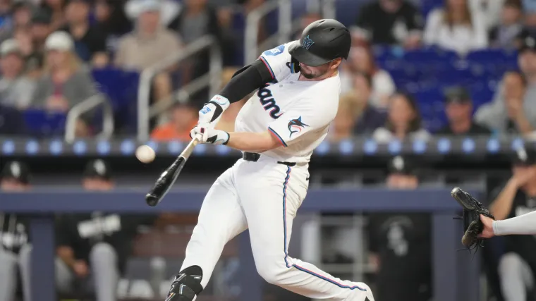 How Marlins' 1.164 OPS catcher could make Miami a 'sneaky' postseason threat despite bad Yankees Series  image