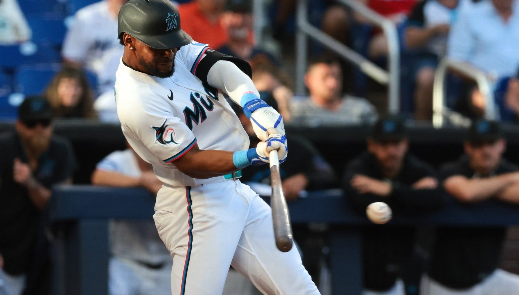 Otto Lopez adds power to his game - Marlins
