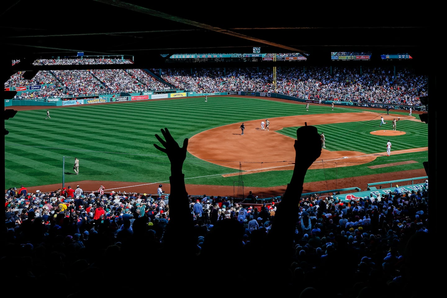 The Red Sox won the game.