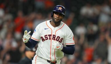 Hunter Brown and Yordan Alvarez lead Houston Astros past scuffling Boston Red Sox for 4th straight win