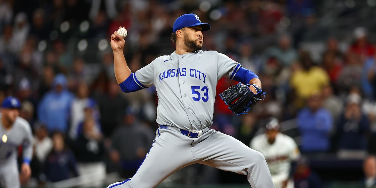 Royals place Estevez on injured list after first outing