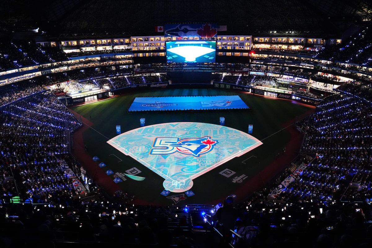 Polymarket is banned in Ontario. Flyers advertising it were handed out outside a Jays game anyway