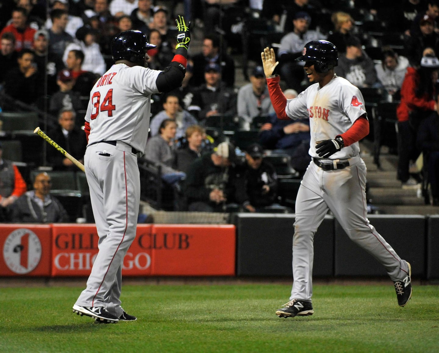 When Xander Bogaerts (right) was 21 years old for the Red Sox in 2014, he had established stars such as David Ortiz leading the team.