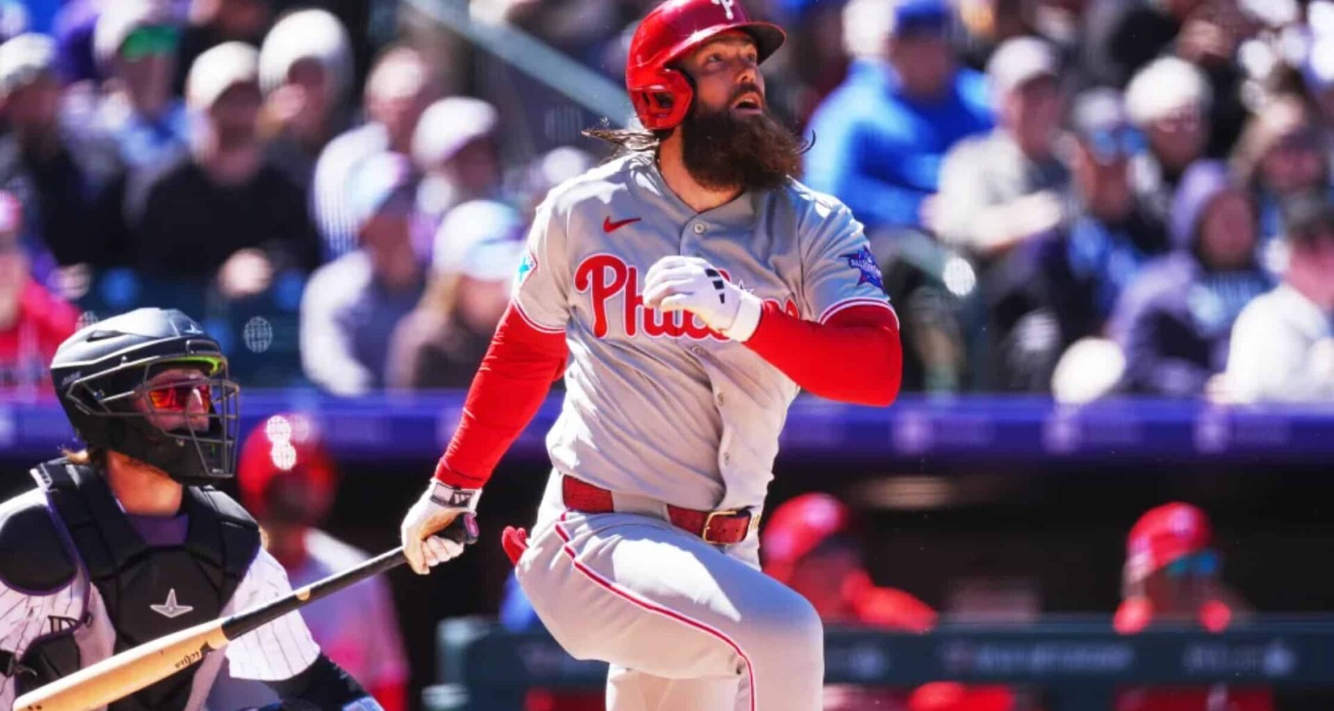Phillies Brandon Marsh Home Run Rockies