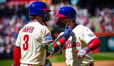 Phillies Kyle Schwarber Bryce Harper Back-to-Back
