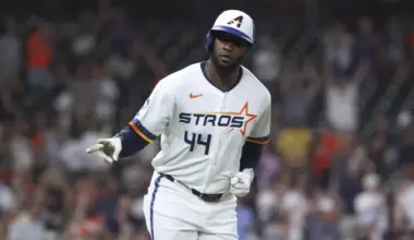 Astros' Yordan Alvarez receives bold MVP prediction amid hot 1.248 OPS start image