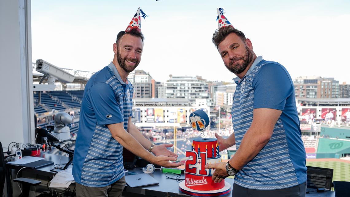 Washington Nationals celebrate 21st birthday during opening weekend