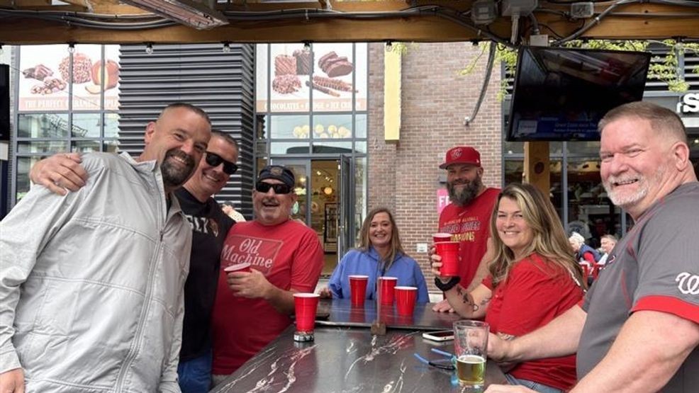 Over 40,000 fans showed up for the Nationals 2026 sold out Home Opener against the Los Angeles Dodgers. April 3, 2026 (Jade Lawson.7News){ }