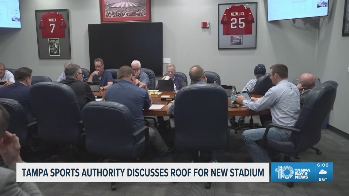 Tampa Sports Authority discusses roof for new Rays stadium project