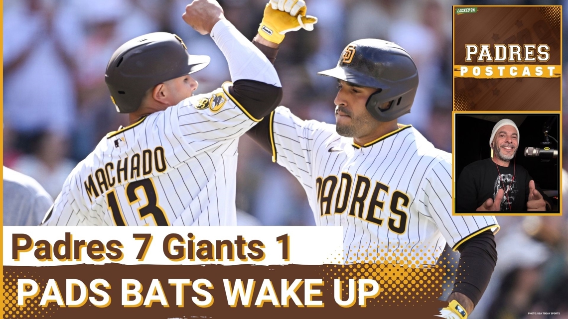 PADRES POSTCAST: San Diego PADRES BREAK OUT for 7 Runs, Nick Pivetta SHUTS DOWN San Francisco Giants in 7-1 WIN at Petco Park